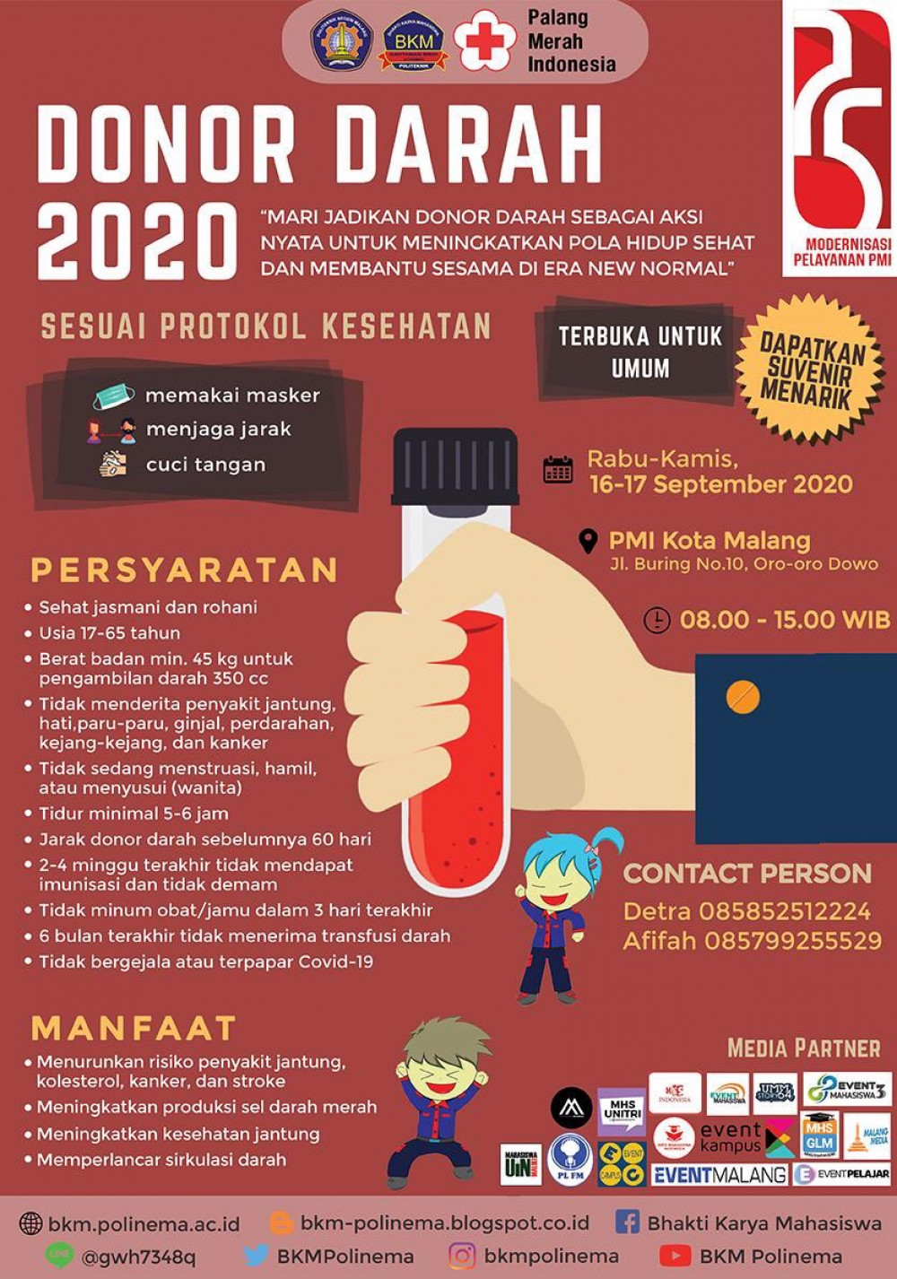 Donor Darah PMI Kota Malang