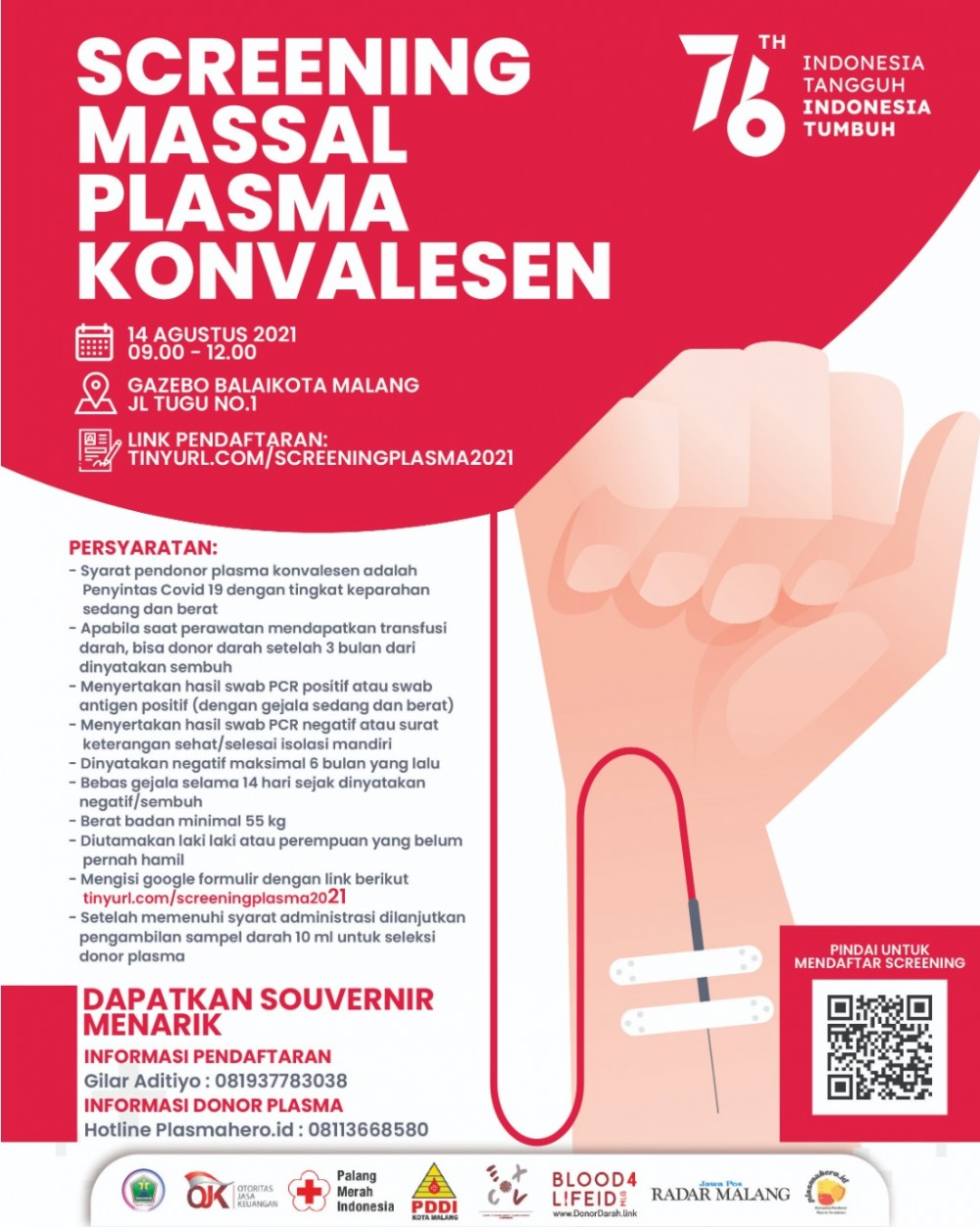 SCREENING MASSAL PLASMA KONVALESEN