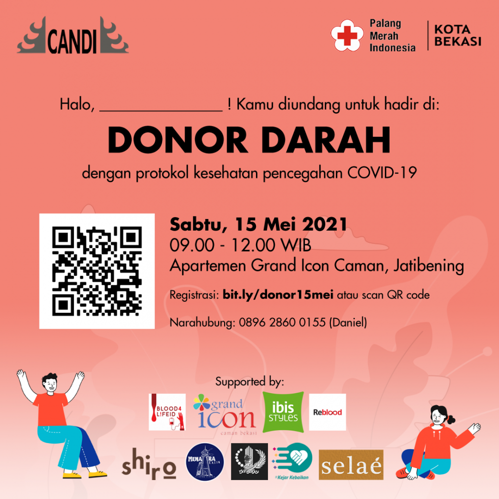 Donor Darah di Grand Icon Caman, 15 Mei 2021