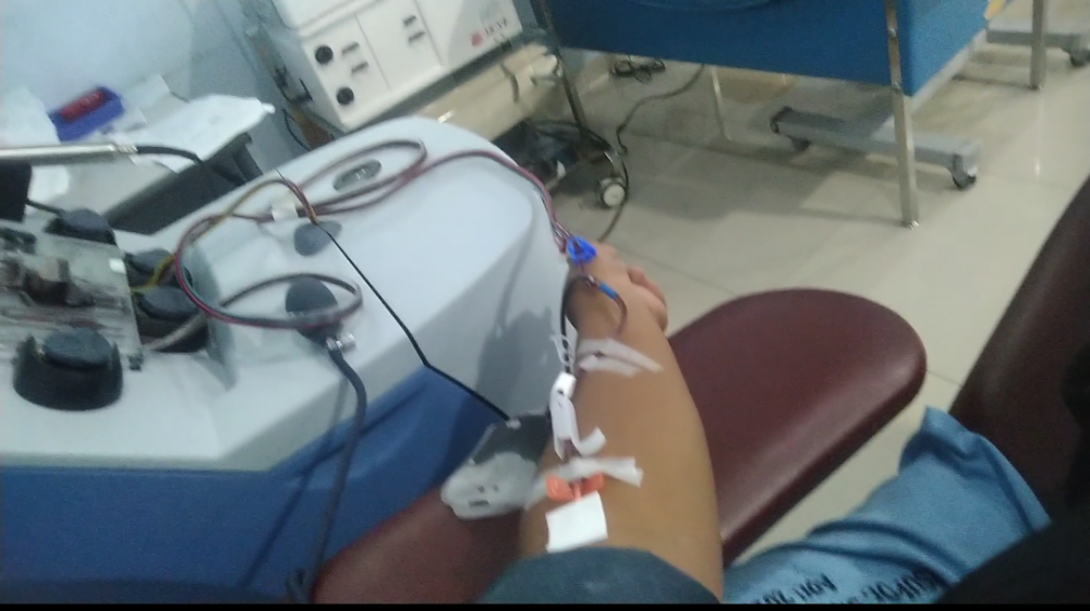 Pertama kali Donor Darah Apheresis